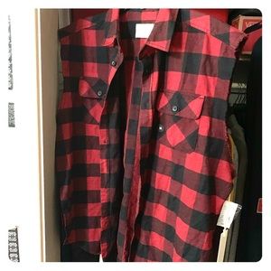 Fog cutt off flannel